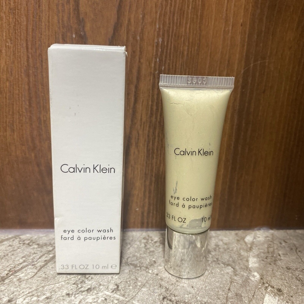 Calvin Klein Eye Color Wash 16 Citrine 0.33‎ fl.oz New Rare Shimmer Eyeshadow